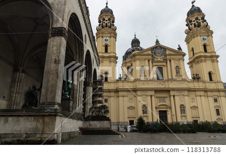 View of The Theatine Church of St. Cajetan and Adelaide. 118313788