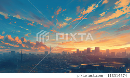 東京在早晨發光 東京在早晨發光 118314874