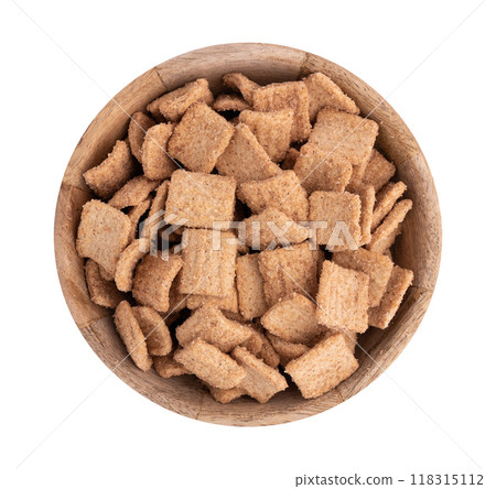 cinnamon toast crunch isolated on white 118315112