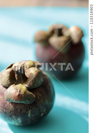 Thai mangosteen tropical fruit Thai mangosteen tropical fruit 118316903