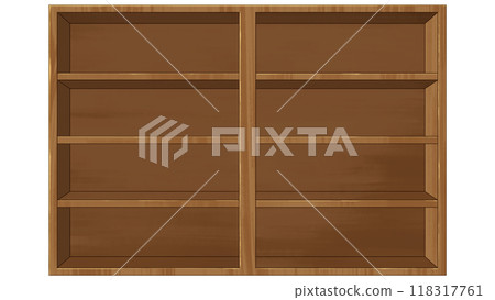 Open cupboard 118317761