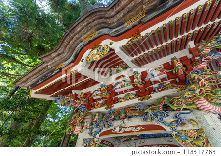 埼玉縣秩父市三峰神社本宮周圍的風景 118317763