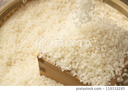 Rice, white rice, polished rice, new rice Rice, white rice, polished rice, new rice 118318285