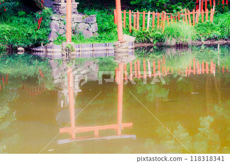 Photographing the power spot of the Eight Great Dragon Kings, Benzaiten, Ogami, and Okami Shrine in Miwa, Sakurai City, Nara Prefecture Photographing the power spot of the Eight Great Dragon Kings, Benzaiten, Ogami, and Okami Shrine in Miwa, Sakurai City, Nara Prefecture 118318341