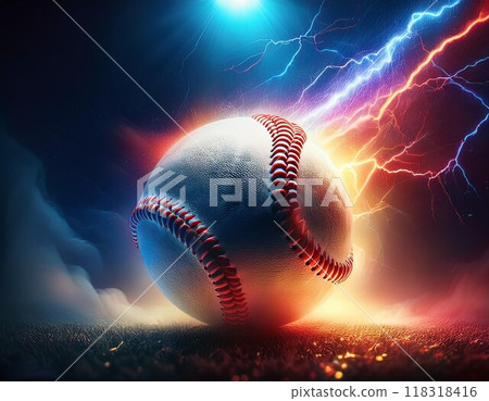 燃燒的球 118318416