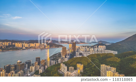 traffic, North Point, Hong Kong Island, Hong Kong 118318865