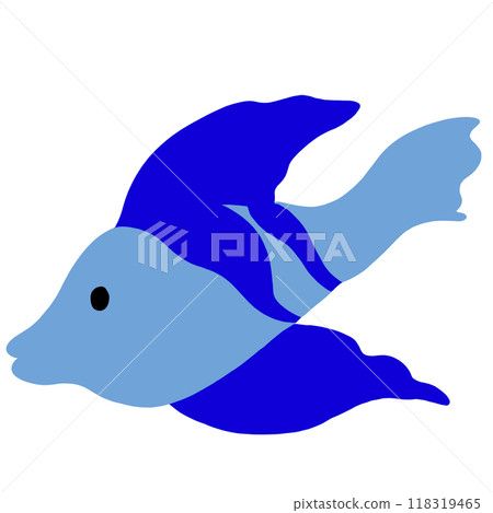 Hand drawn fish png for sea lives, animals, aquarium, souvenir shop, cartoon character, comic, mascot, cute patch, shirt print, plush toy, kid doll, brooch, under the sea, sticker, logo, icon 118319465