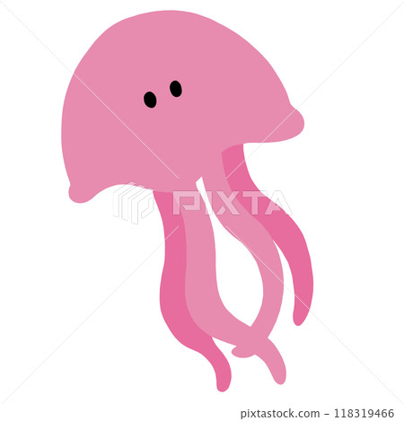 Hand drawn pink jellyfish for sea lives, animals, aquarium, souvenir shop, cartoon character, comic, mascot, cute patch, shirt print, plush toy, kid doll, brooch, under the sea, sticker, logo, icon Hand drawn pink jellyfish for sea lives, animals, aquarium, souvenir shop, cartoon character, comic, mascot, cute patch, shirt print, plush toy, kid doll, brooch, under the sea, sticker, logo, icon 118319466