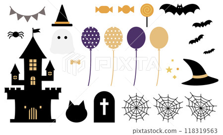 例證材料套萬聖夜 例證材料套萬聖夜 118319563