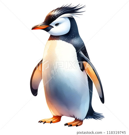 3d penguin 118319745