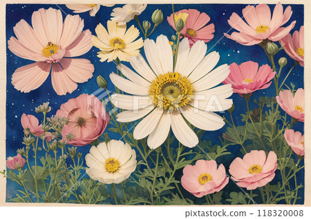 瑪格麗特和白花 118320008