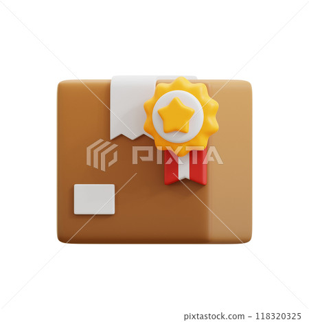 Quality Delivery 3D Illustrations 118320325