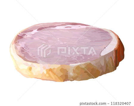 Thick-sliced ham (raw) 118320407