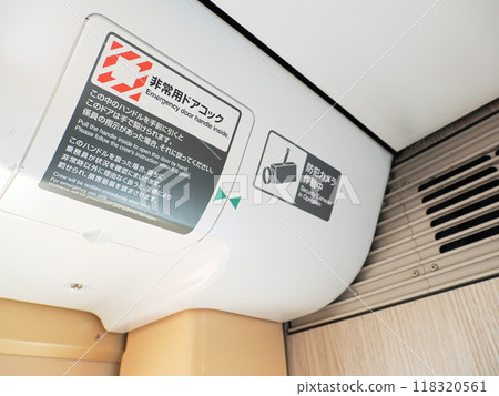 新幹線緊急門開關資訊顯示 118320561