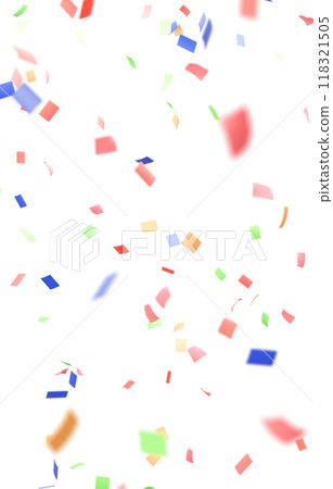 Background material _ confetti _ colorful Background material _ confetti _ colorful 118321505