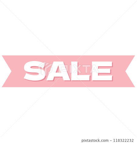 Pastel SALE icon for online shopping, grocery shopping, supermarket, brochure, price tag, print, discount sticker, campaign badge, ad template, promotion, marketing, business, web button 118322232