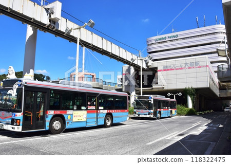 Kamakura City Shonan Monorail Ofuna Station and the surrounding area 118322475