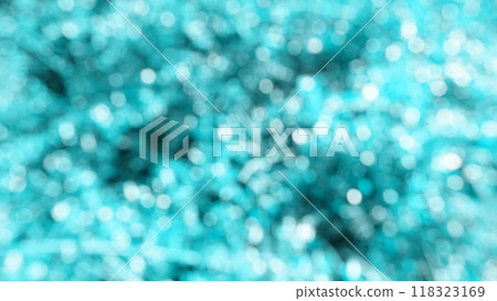 Soft focus blue Abstract bokeh background Glittering aesthetic textured pattern 118323169