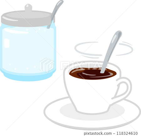 如何用湯匙混合咖啡 118324610