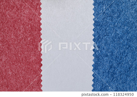 Three-color color scheme pattern using washi paper [Background material] 118324950