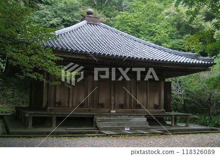 Fukiji Temple Odo和新鮮的綠色植物 Fukiji Temple Odo和新鮮的綠色植物 118326089