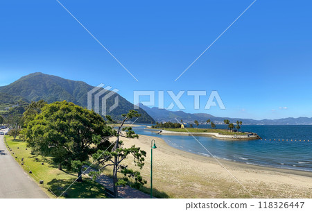 田之浦海灘和高崎山 田之浦海灘和高崎山 118326447