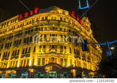 Nanjing East Road Night View (China-Shanghai) Nanjing East Road Night View (China-Shanghai) 118326580