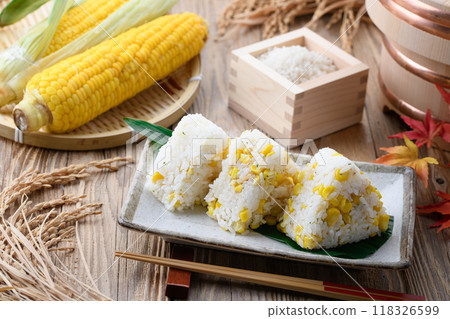 玉米飯糰 118326599