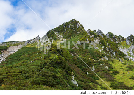 從駒岳索道千疊敷站看到的風景/長野縣駒根市 118326844