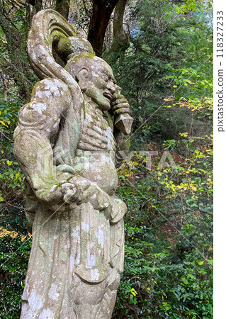 Kunisaki Peninsula: Nio statue at Ryogoji Temple Kunisaki Peninsula: Nio statue at Ryogoji Temple 118327233