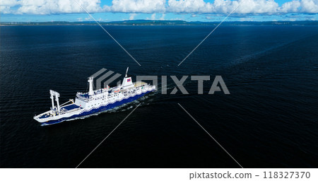 Regular ferry to remote islands: Salvia Maru (Tokai Kisen) 118327370