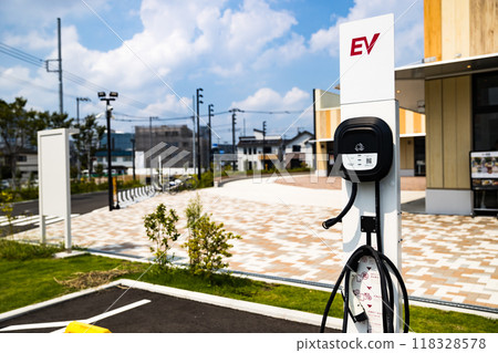 EV charging station Fast charger 118328578
