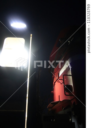 [茨城縣] 廣澤市保留活躍時期的氛圍_藍色列車北斗星保存車 118328769