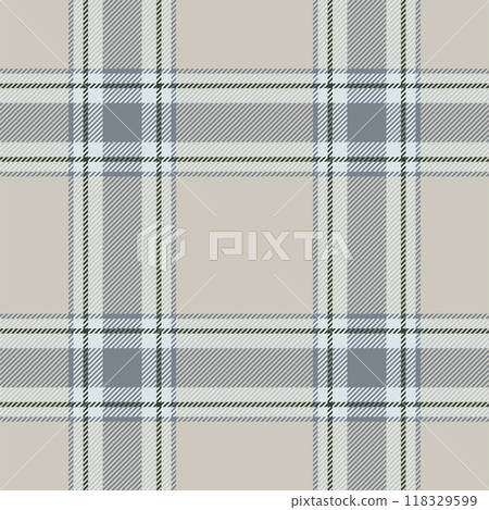 Plaid seamless pattern. Check fabric texture. Vector textile print. Plaid seamless pattern. Check fabric texture. Vector textile print. 118329599