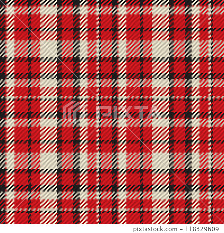 Seamless pattern of scottish tartan plaid. Repeatable background with check fabric texture. Vector backdrop striped textile print. Seamless pattern of scottish tartan plaid. Repeatable background with check fabric texture. Vector backdrop striped textile print. 118329609
