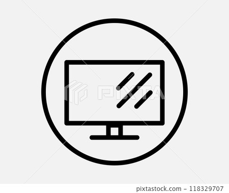Scratched surface icon. Scratch resistant sign. Broken screen symbol. Scratched surface icon. Scratch resistant sign. Broken screen symbol. 118329707