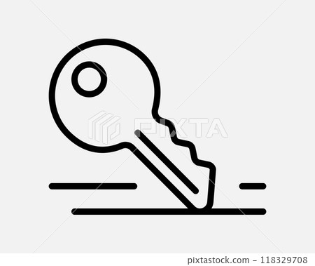Scratched surface icon. Scratch resistant sign. Broken screen symbol. 118329708
