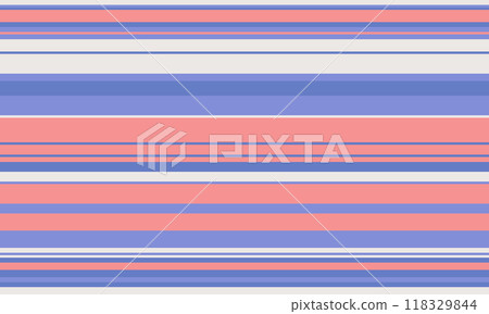Geometric stripes seamless vector pattern with horizontal lines in varied colours, creating an abstract background. Ideal for textile design, wallpaper, or graphic prints. Geometric stripes seamless vector pattern with horizontal lines in varied colours, creating an abstract background. Ideal for textile design, wallpaper, or graphic prints. 118329844