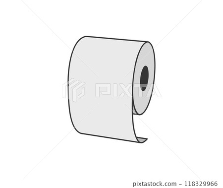 Toilet paper roll or tube icon design, template for wc. Bathroom hygiene icons, kitchen cleaning towel. Blank soft scroll product. Toilet paper roll or tube icon design, template for wc. Bathroom hygiene icons, kitchen cleaning towel. Blank soft scroll product. 118329966