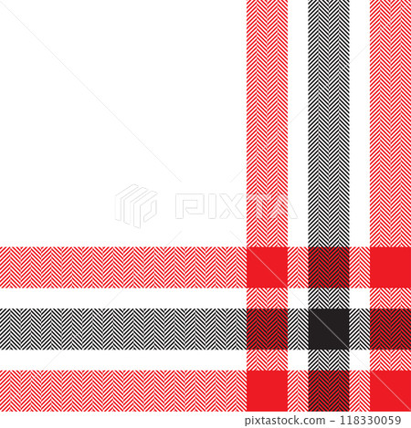 Plaid check pattern. Seamless fabric texture. Tartan textile print. Plaid check pattern. Seamless fabric texture. Tartan textile print. 118330059