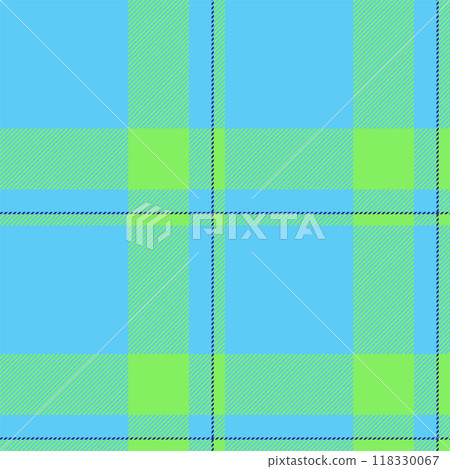 Plaid seamless pattern. Check fabric texture. Vector textile print. 118330067