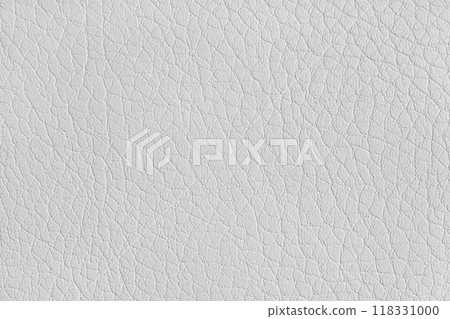 Texture of genuine leather or artificial synthetic leatherette white color background 118331000