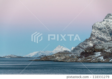 Norwegian winter landscape Norwegian winter landscape 118331279