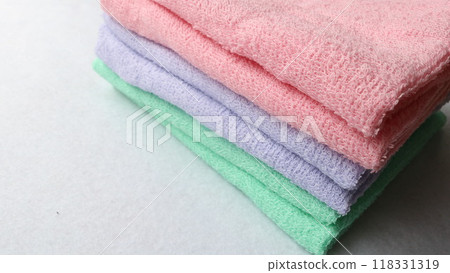Colorful thin cotton washcloths Colorful thin cotton washcloths 118331319