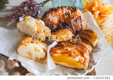 秋天的味道丹麥和麵包 秋天的味道丹麥和麵包 118332301