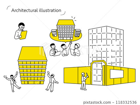 建築施工插圖集聽力中心 建築施工插圖集聽力中心 118332536