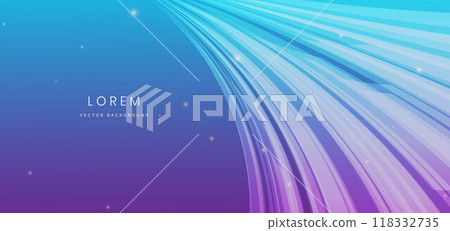 Luxury light blue background with curve glowing line lighting effect sparkle. Luxury light blue background with curve glowing line lighting effect sparkle. 118332735