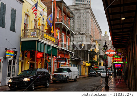New Orleans street corner New Orleans street corner 118333272