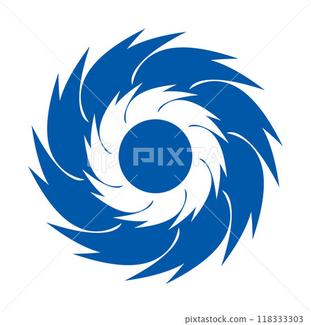 非常強的颱風圖標 118333303