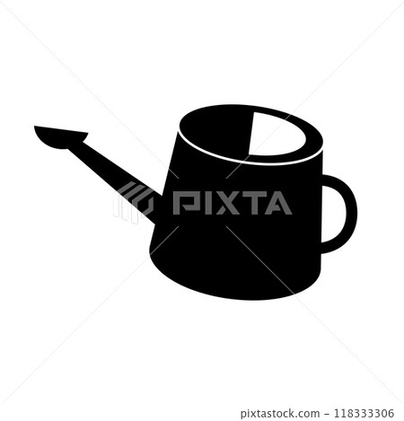 噴壺 澆水 剪影 118333306